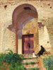 Entrée de la mosquée - Panos Terlemezian — näkymä teoksesta