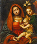 Vierge à l'Enfant avec un ange - Paolo Morando Cavazzola — näkymä teoksesta