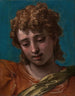 Tête de Saint Michel du retable Petrobelli - Paolo Véronèse — näkymä teoksesta