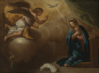Annuntiaatio Marialle - Paolo de Matteis — näkymä teoksesta