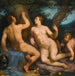Paris ja Oenone - Cornelis Cornelisz van Haarlem — näkymä teoksesta