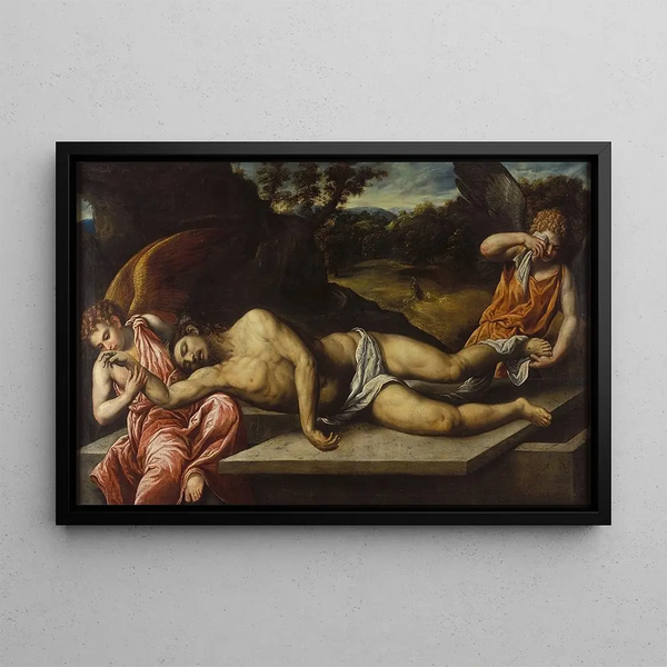 Paris Bordone - Dead Christ mourned by angels.webp