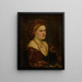 Portrait d'une femme - Paris Bordone — kehystetty taideteos seinällä