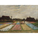 Maalauksen jäljennös Parterres de fleurs en Hollande - Vincent van Gogh
