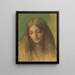 Study of Madonna for the Comforter of the Afflicted - Pascal-Adolphe-Jean Dagnan-Bouveret — kehystetty taideteos seinällä