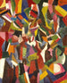 Composition VI - Patrick Henry Bruce — näkymä teoksesta