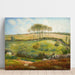 Maalauksen jäljennös Pâturage près de Cherbourg (Normandie) - Jean-François Millet