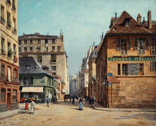 La Rue Saint-Paul - Paul-Joseph-Victor Dargaud — näkymä teoksesta