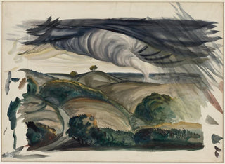 Tornado-maalaus - Paul B. Travis — näkymä teoksesta