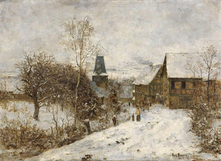 Paul Baum - Oberweimar im Winter.webp