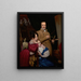 Autoportrait avec la famille dans l'atelier de l'artiste - Paul Claude-Michel Carpentier | Reproduction — kehystetty taideteos seinällä