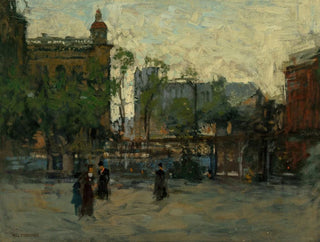 Paul Cornoyer - Early Evening Empire Park New York.webp