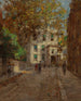Le Village de New York - Paul Cornoyer — näkymä teoksesta