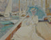 Laivassa - Paul César Helleu — näkymä teoksesta