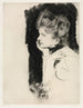 Tête de femme - Paul César Helleu — näkymä teoksesta