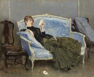 La Lettre - Paul César Helleu — näkymä teoksesta