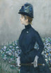 Nainen kukkien kanssa - Paul César Helleu — näkymä teoksesta