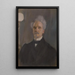 Henri Rochefortin muotokuva 1830-1913 - Paul César Helleu — kehystetty taideteos seinällä