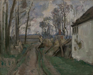 Paul Czanne - A Village Road near Auvers.webp