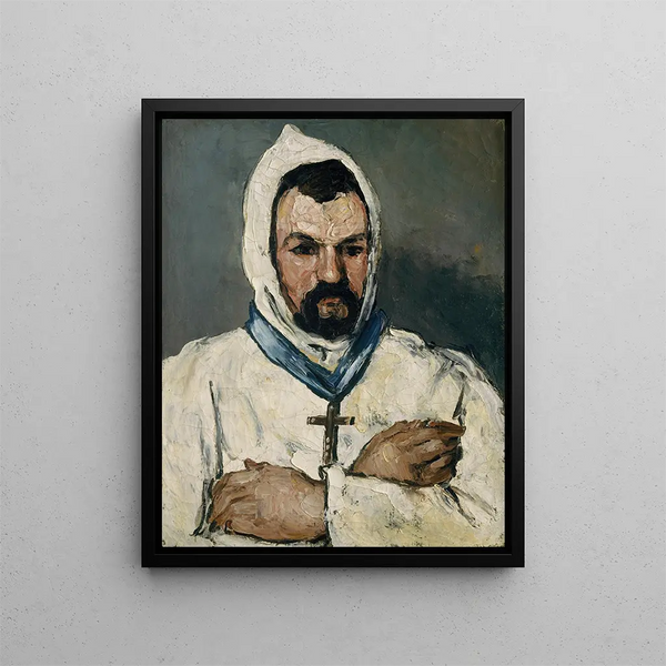 Paul Czanne - Antoine Dominique Sauveur Aubert born 1817 the Artists Uncle as a Monk.webp