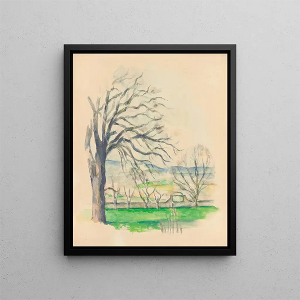 Paul Czanne - Arbre Dpouill Au Jas De Bouffan.webp