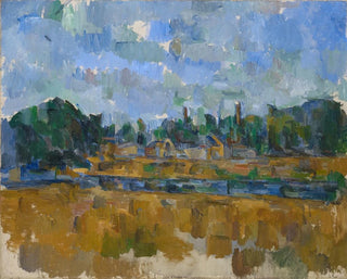 Bords d'une rivière - Paul Cézanne — näkymä teoksesta