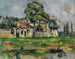 Bords de la Marne - Paul Cézanne — näkymä teoksesta