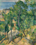 Näkymä merelle L'Estaque - Paul Cézanne — näkymä teoksesta