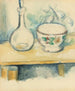 Carafe Et Bol - Paul Cézanne — näkymä teoksesta