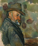 Coiffure chapeau Cézanne - Paul Cézanne — näkymä teoksesta