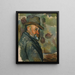 Coiffure chapeau Cézanne - Paul Cézanne — kehystetty taideteos seinällä