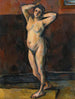 Femme nue debout - Paul Cézanne — näkymä teoksesta