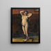 Femme nue debout - Paul Cézanne — kehystetty taideteos seinällä