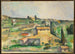 Champs à Bellevue - Paul Cézanne — näkymä teoksesta