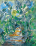 Sentier forestier du Mas Jolie au Château Noir - Paul Cézanne — näkymä teoksesta