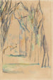 Jas de Bouffanin kastanjikuja - Paul Cézanne — näkymä teoksesta
