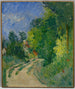 La Route tournante en sous-bois - Paul Cézanne — näkymä teoksesta
