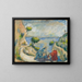 Le Meurtre dans la ravine - Paul Cézanne — kehystetty taideteos seinällä
