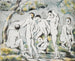 Les Baigneurs - Paul Cézanne — näkymä teoksesta