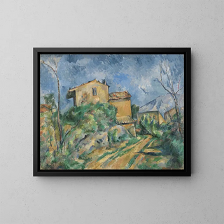 Paul Czanne - Maison Maria with a View of Chteau Noir.webp