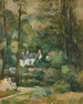 Maisons au Chou, Pontoise - Paul Cézanne — näkymä teoksesta