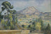 Sainte-Victoire-vuoren maalaus - Paul Cézanne — näkymä teoksesta