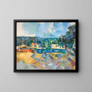 Paul Czanne - On the Banks of a River.webp