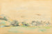 Maisemamaalaus veden äärellä - Paul Cézanne — näkymä teoksesta