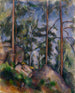 Pins et rochers - Paul Cézanne — näkymä teoksesta