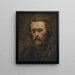 Portrait d'homme - Paul Cézanne — kehystetty taideteos seinällä