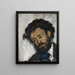 Portrait d'Antoine Fortuné Marion - Paul Cézanne — kehystetty taideteos seinällä