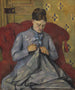 Portrait de la femme de l'artiste - Paul Cézanne — näkymä teoksesta