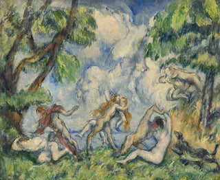 La Bataille de l'Amour - Paul Cézanne — näkymä teoksesta