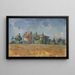 Le Colombier à Bellevue - Paul Cézanne — kehystetty taideteos seinällä